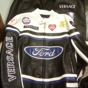 Versace limited edition Ford leather jacket